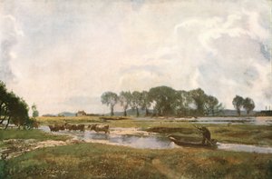 Driving the Cows, Hampshire, 1892, c1930.