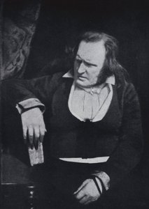 Forfatteren professor John Wilson (Christopher North) (s/h foto) af David Octavius (after) Hill