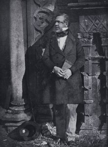 Maleren David Roberts, RSA (s/h foto) af David Octavius (after) Hill