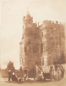 Bonaly Towers, 1843-47. Skabere: David Octavius Hill, Robert Adamson, Hill & Adamson.