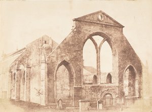 Edinburgh. Gråbrødrenes Kirkegård, 1843-47. Skabere: David Octavius Hill, Robert Adamson, Hill & Adamson. af Hill and Adamson