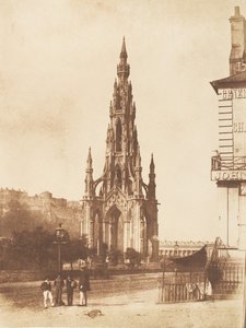 Edinburgh. Scott-monumentet, 1843-47. Skabere: David Octavius Hill, Robert Adamson, Hill & Adamson. af Hill and Adamson