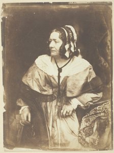 Fru Anna Brownell Jameson, 1844. Skabere: David Octavius Hill, Robert Adamson, Hill & Adamson. af Hill and Adamson