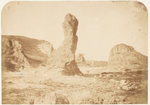 St. Andrews. Spindelklippen, 1843-47. Skabere: David Octavius Hill, Robert Adamson, Hill & Adamson. af Hill and Adamson
