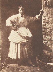 A Newhaven Fisherwoman, 1844. Skaber: David Octavius Hill, Robert Adamson.