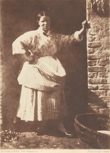 En fiskerkvinde fra Newhaven, 1844 (foto) af David Octavius Hill
