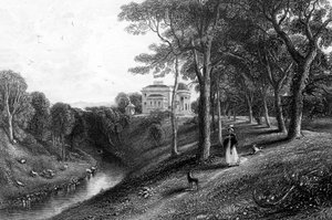 Coilsfield, graveret af J. Giles, illustration fra 