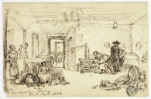 I Ayrshire Mejeri af David Octavius Hill