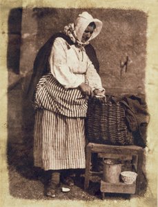 Oyster Woman, 1843-47 (saltpapirsprint fra kalotypienegativ) (se også 224278, 224280)