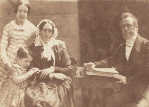 Rev Ebenezer Miller og familie