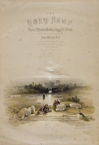 Baalbec from the Fountain, 7. maj 1839, titelblad til bind II af 