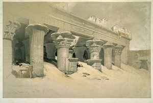 Edfu-templet af David Roberts