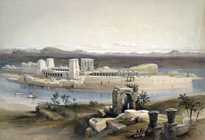 General View of the Island of Philae, Nubia