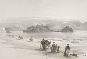 Graia-øen, Akaba-bugten af David Roberts