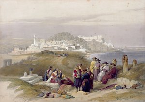 Jaffa, oldtids Joppa, 16. april 1839, plade 61 fra bind II af 