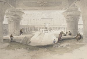 Portikken ved Edfu-templet
