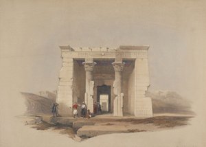 Dendur-templet, Nubien af David Roberts