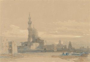 Kaliffernes grave, Cairo af David Roberts