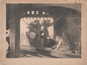 Hertug af Gloucester taget ind i Water Gate of Calais, 1380