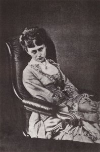 Fotografi af Alice Liddell (s/h-foto)