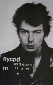 Sid Vicious I (serigrafisk tryk på papir)