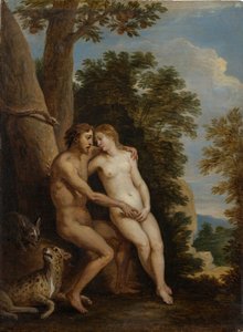 Adam og Eva i paradis, 1650