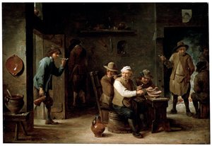 I et værtshus, 1640