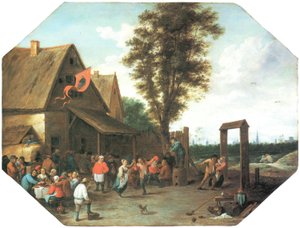 George Day Village Festival af David Teniers the Younger