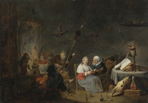 Heksenes sabbat af David Teniers the Younger