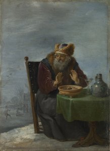 Winter Fra serien De fire årstider, ca. 1644 af David Teniers the Younger