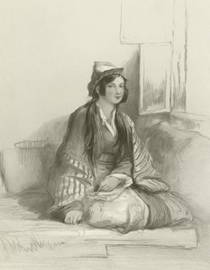 En tjerkassisk dame af David Wilkie