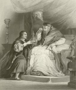 Velkommen til Cellini og paven af David Wilkie
