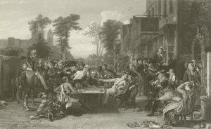 Chelsea Pensionister læser Gazette of the Battle of Waterloo