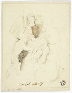 Den hellige familie i Escorial af David Wilkie