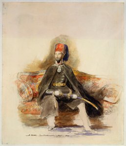 Portrait of Abd-Ul-Mejid, Sultan of Turkey, 1840dani af David Wilkie