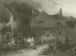 Landsbyfesten af David Wilkie