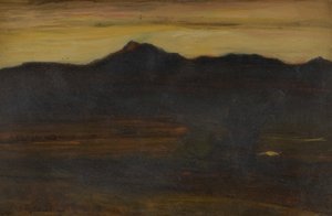 Ben Ledi, solnedgang