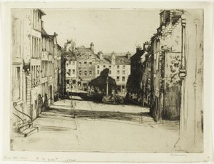 Broad Street, Stirling af David Young Cameron