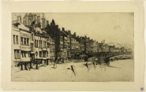 Dinant, tallerken ni fra det belgiske sæt af David Young Cameron