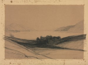 Loch Ness, Skotland af David Young Cameron