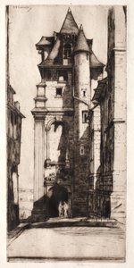 St. Aignan, Chartres af David Young Cameron