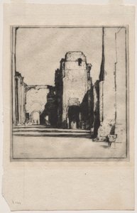 Tepidarium, Caracalla-bade af David Young Cameron