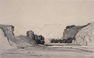 The Valley, 1914 (wc på papir) af David Young Cameron