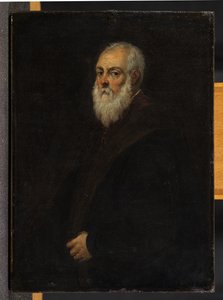 Portræt af en skægget mand, efter Jacopo Tintoretto