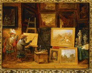 Abemaleren ... af David the Younger Teniers