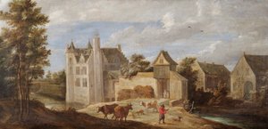 Udsigt over kunstnerens hus 