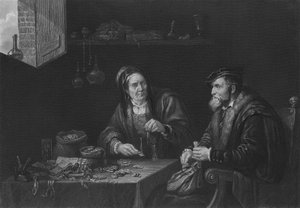 Snærerne af David the Younger after Teniers