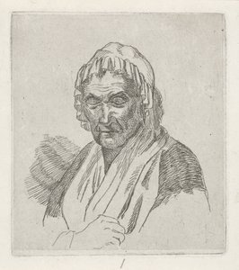 Gammel dame af David van der Kellen
