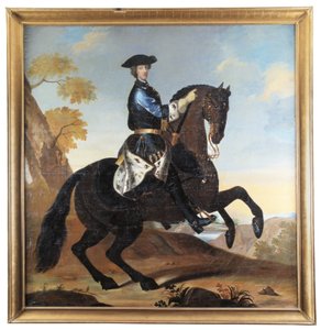 Porträt, Reiter af David von Krafft