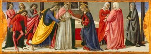 Jomfruens bryllup, ca. 1479.
